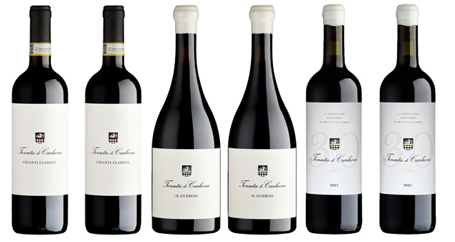 «O'Callaghan's Sangiovese» - Degustationskarton